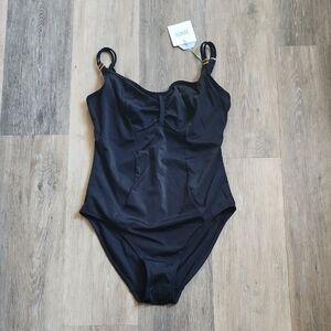 Panache Black One Piece Swimsuit